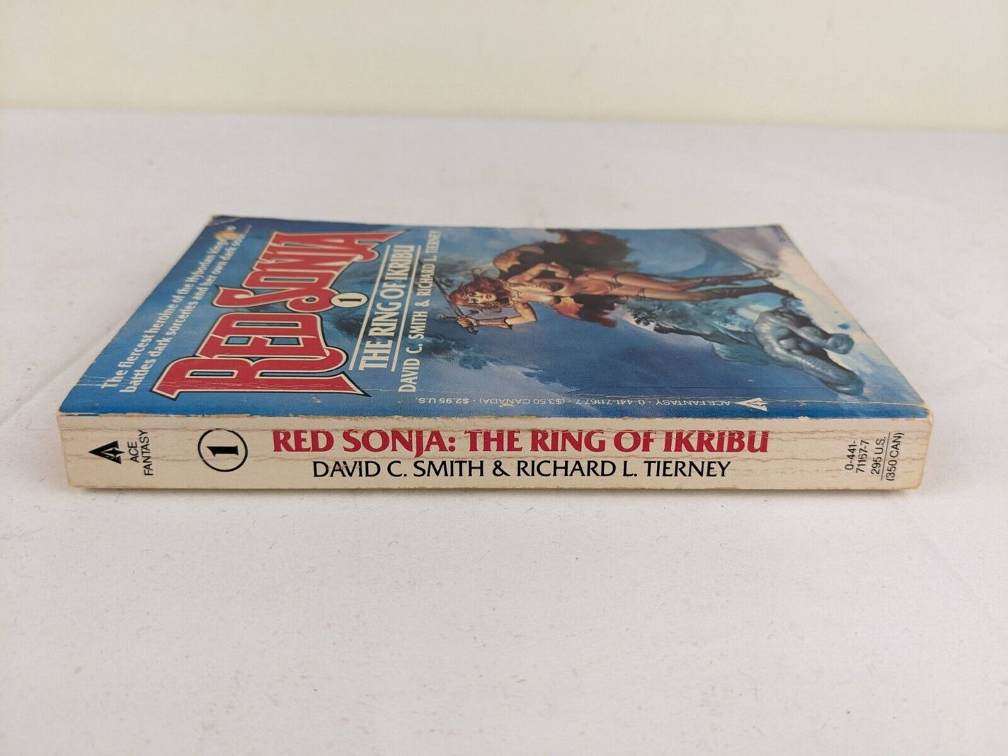 Red Sonja: The ring of Ikribu by David C. Smith & Richard K. Tierney 1985