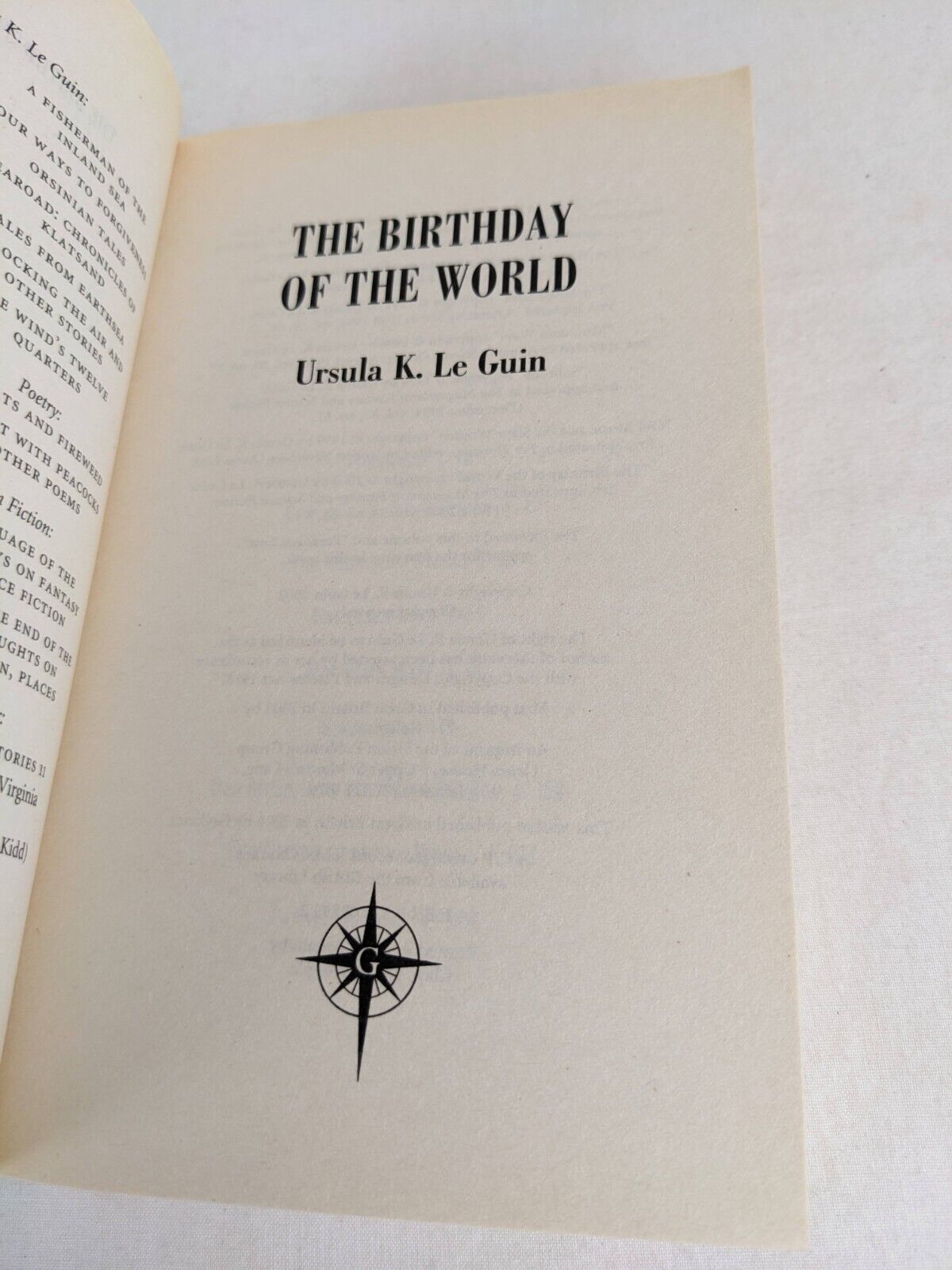 The birthday of the world by Ursula K. Le Guin 2004