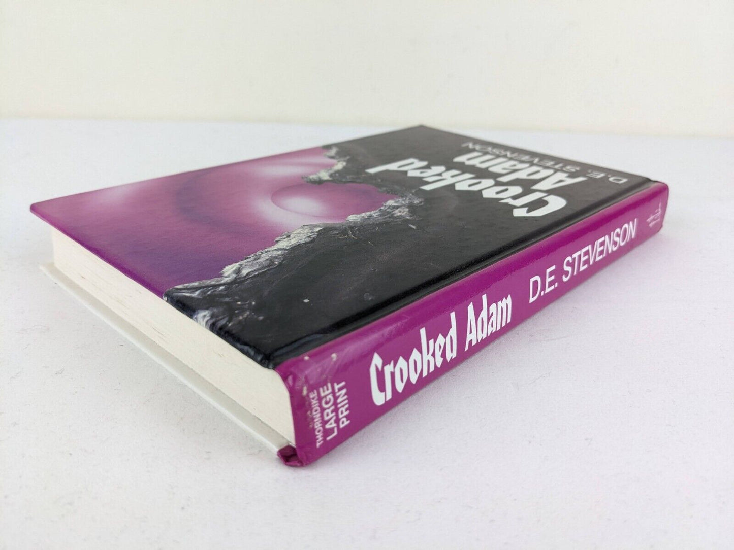 Crooked Adam by D.E. Stevenson Large Print Hardcover 1970