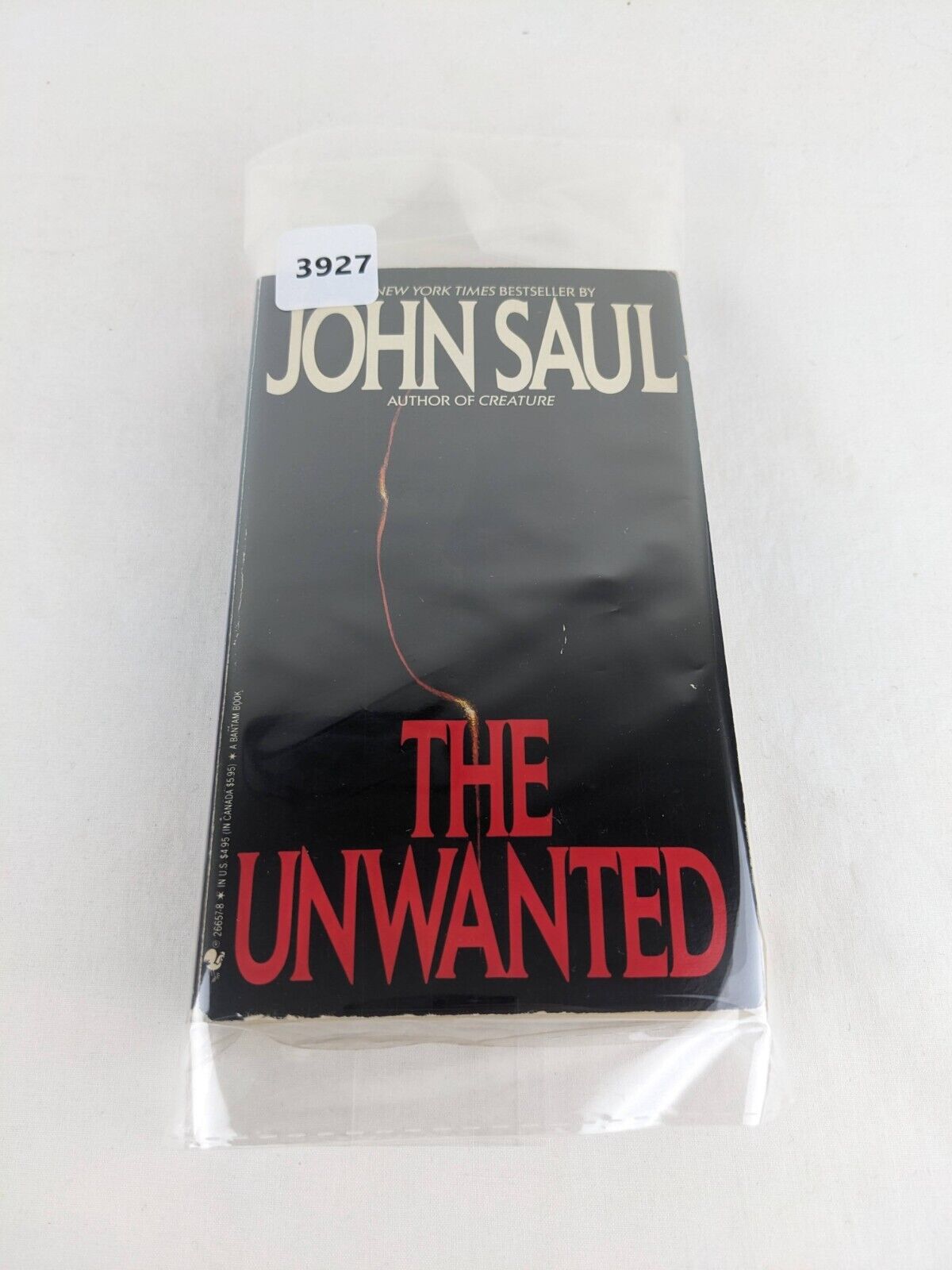 The unwanted by John Saul 1990 Horror supernatural