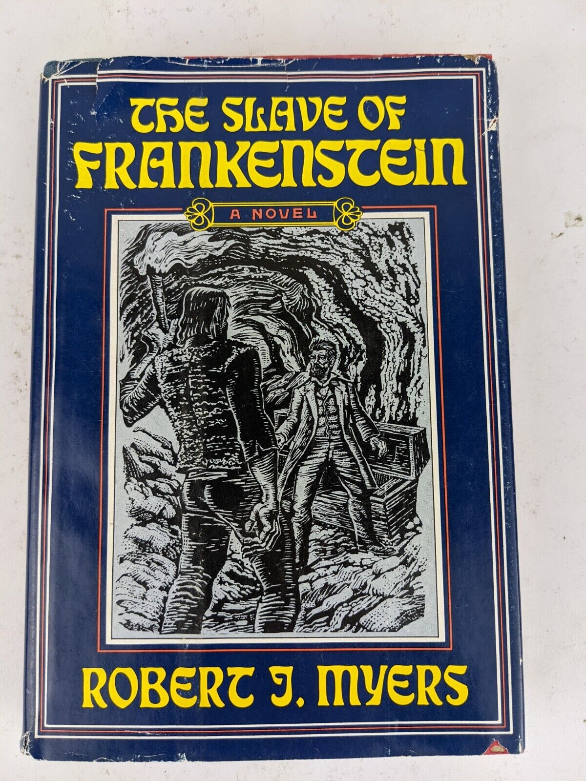 The slave of Frankenstein Robert Myers - Lipipincott hardcover 1976 1st edition