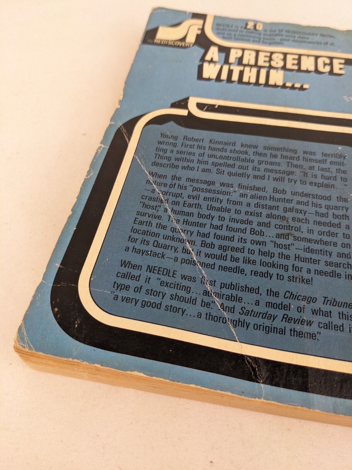 Needle by Hal Clement 1976 Equinox Printing - Science fiction Rediscovery