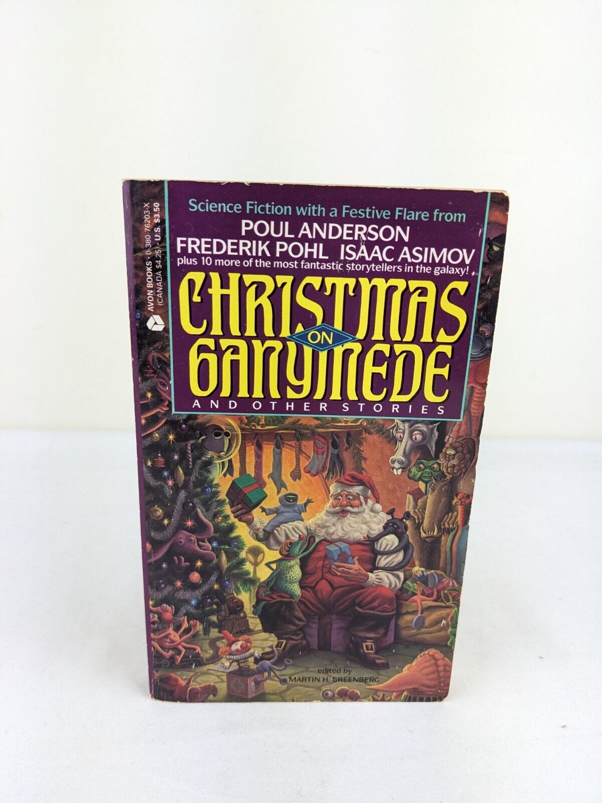 Christmas on Ganymede and Other Stories by Martin Greenberg 1990 First Printing