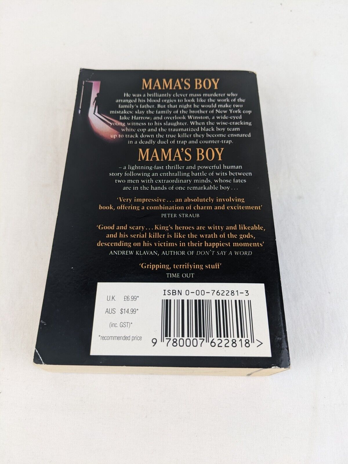 Mama's boy by Charles King 1992 Horror