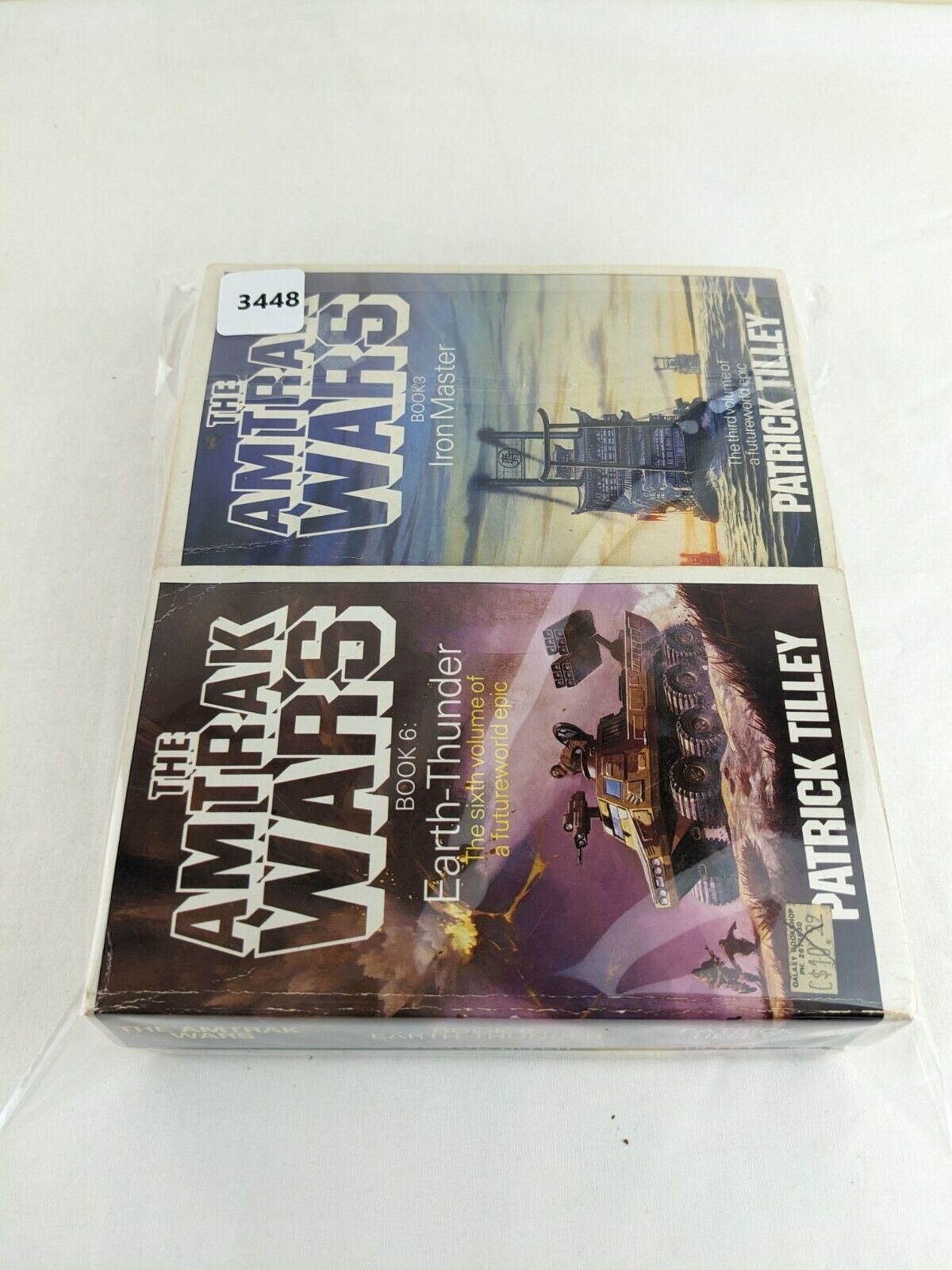 Amtrak wars books 3-6 by Patrick Tilley 1987 Master, River, Bringer, Earth-thund