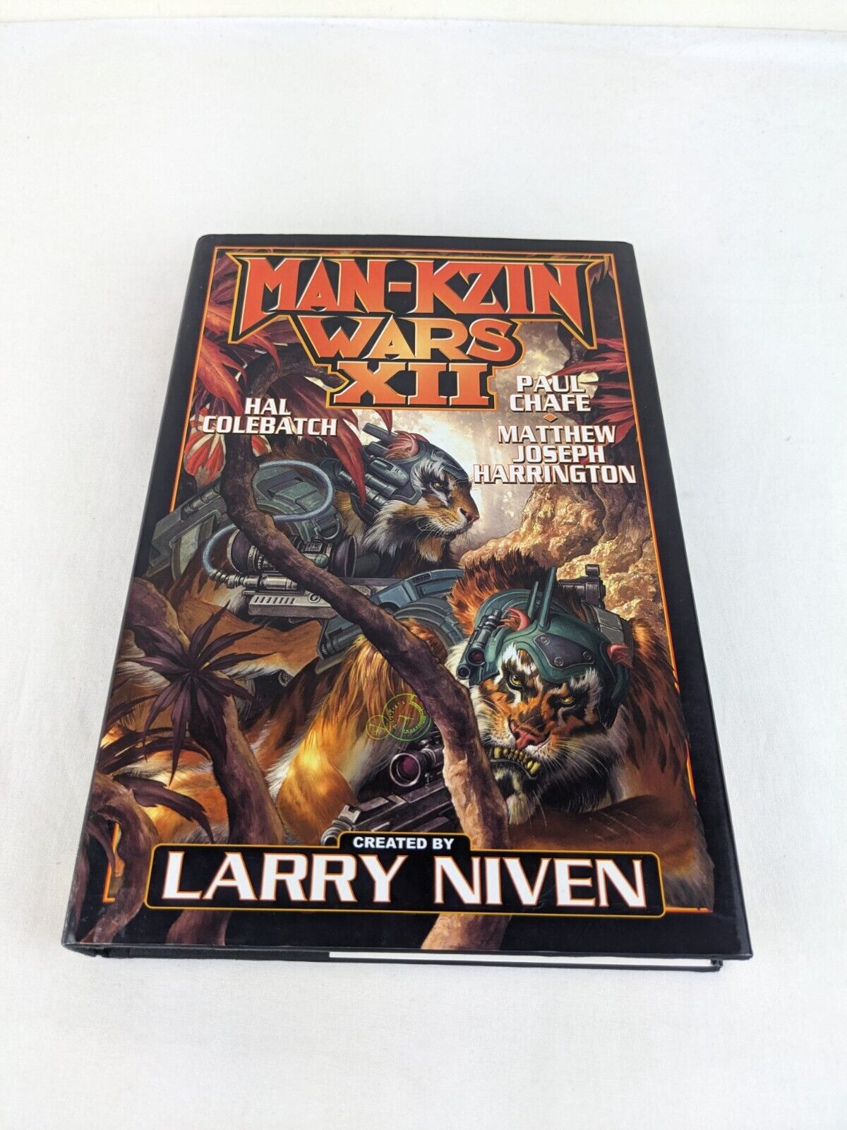 Man-Kzin wars XII by Hal Colebatch Larry Niven 2009 First Edition Hardcover Baen