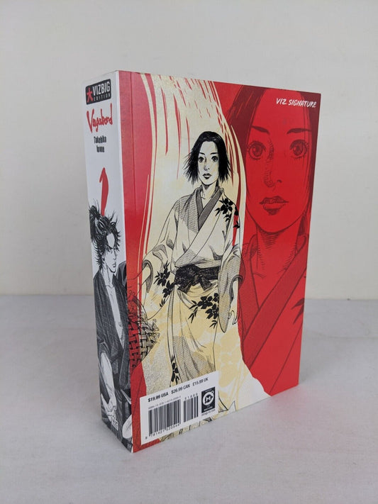 Vagabond volume 1 by Takehiko Inoue - Vizbiz edition 2022