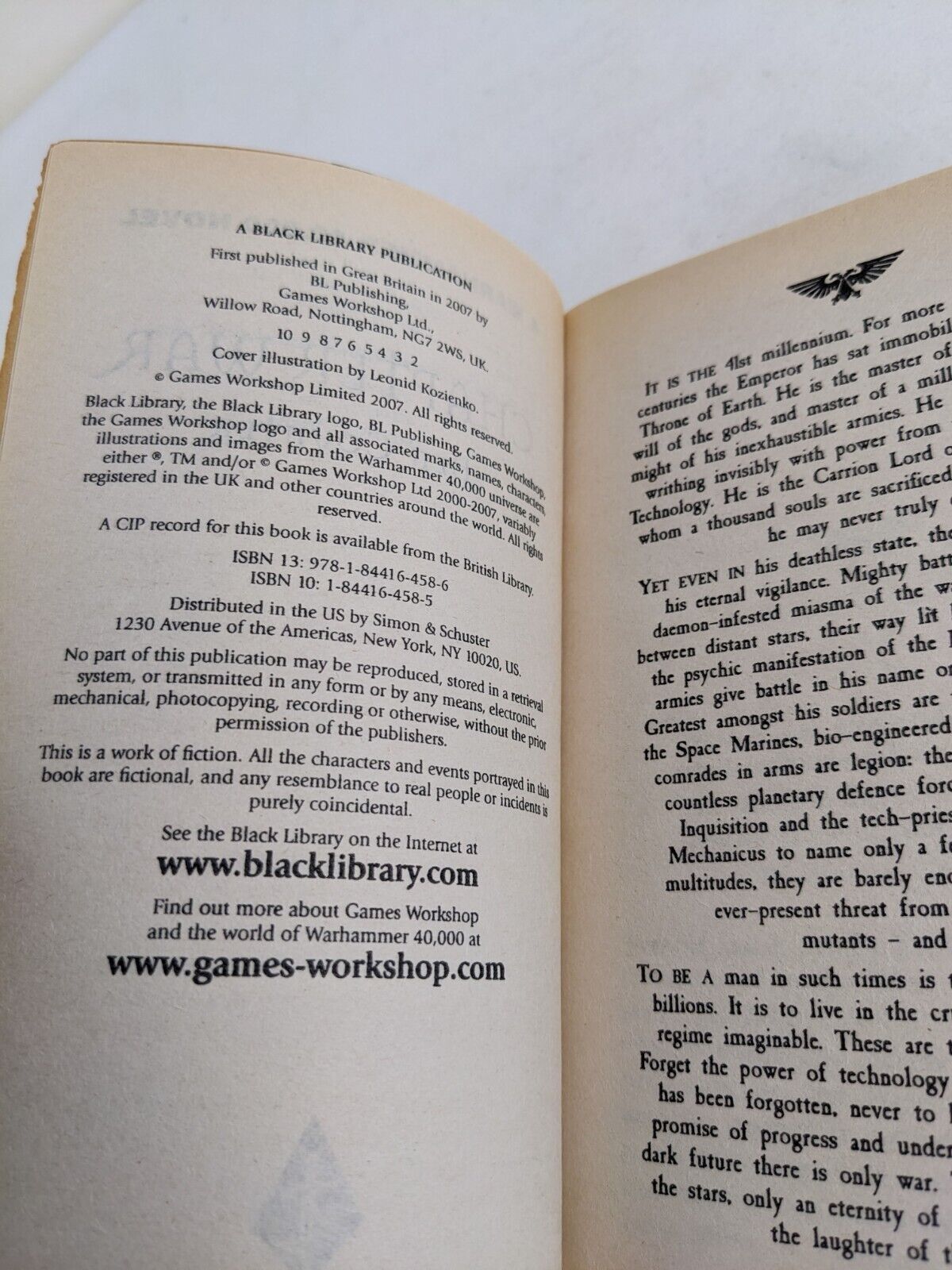 Warhammer: Bleeding Chalice & Chapter War by Ben Counter 2003 Soul Drinkers