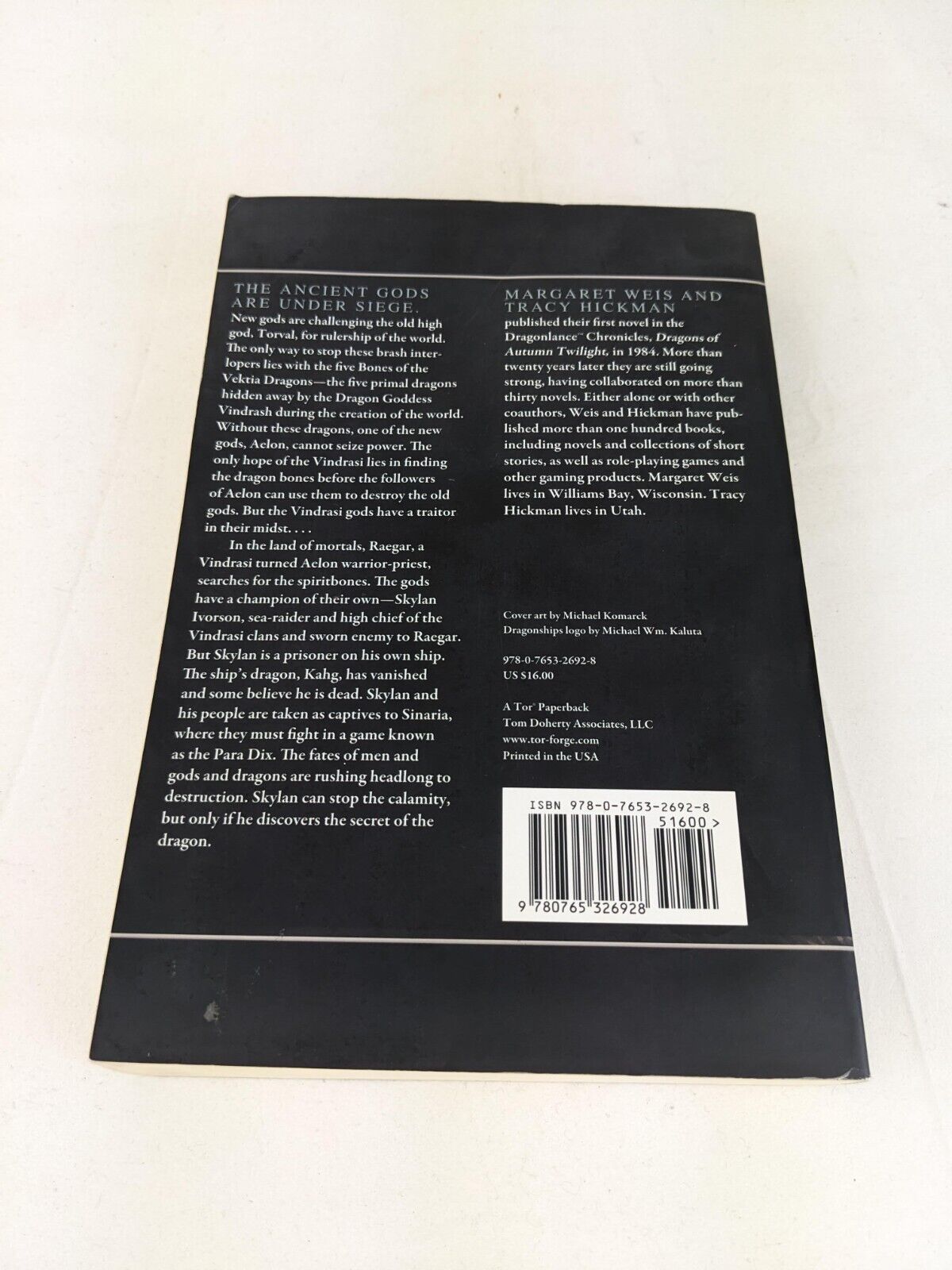 Secret of the dragon by Margaret Weis Tracy Hickman 2010 Dragonships of Vindras