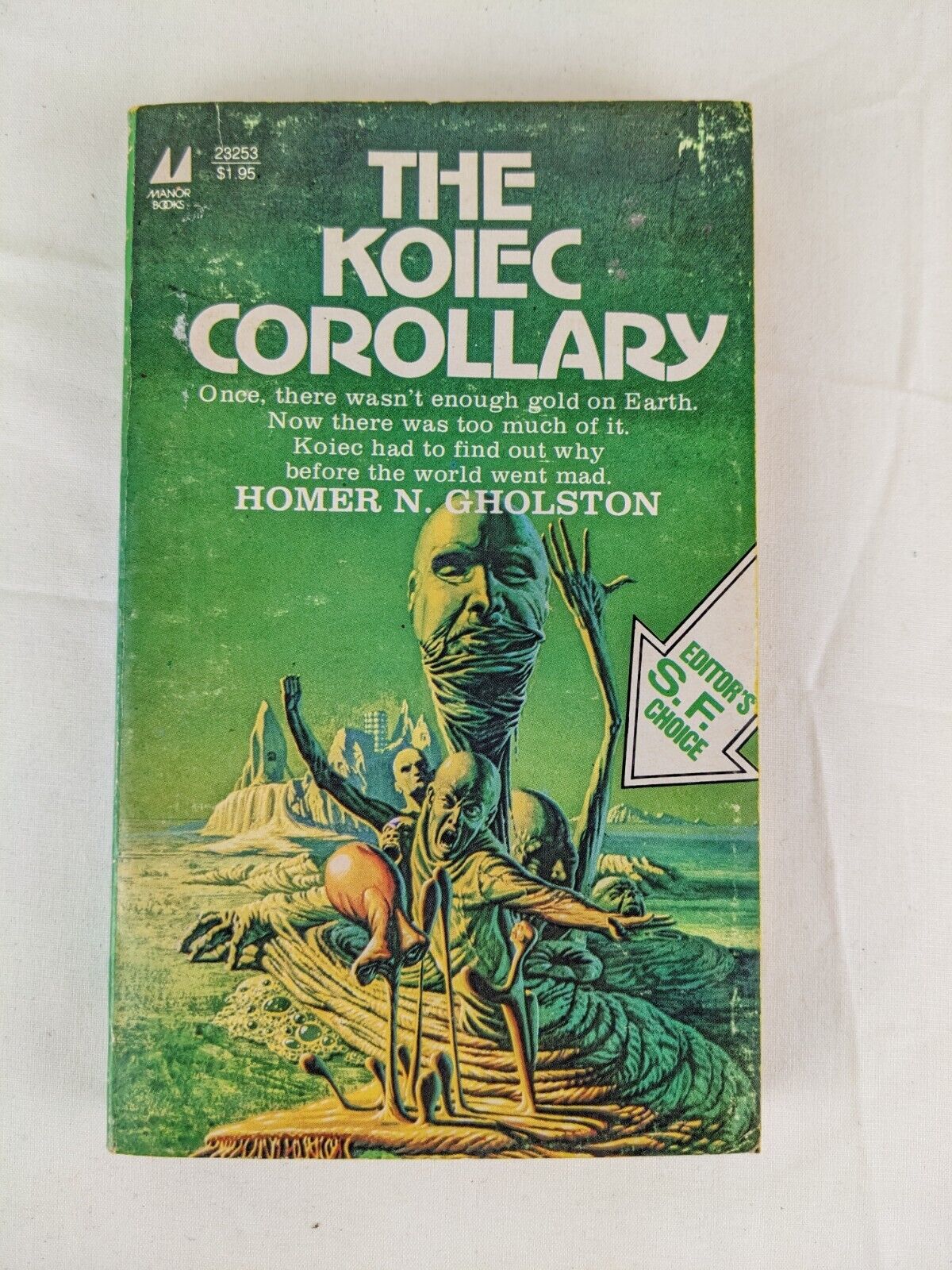 The Koiec Corollary Novel by Homer N. Gholston 1979 science fiction