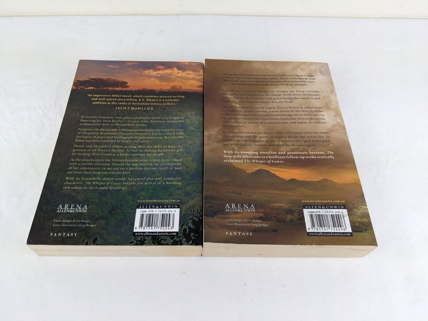 Kira Chronicles by K. S. Nikakis Whisper of leaves / Song of Silvercades 2007