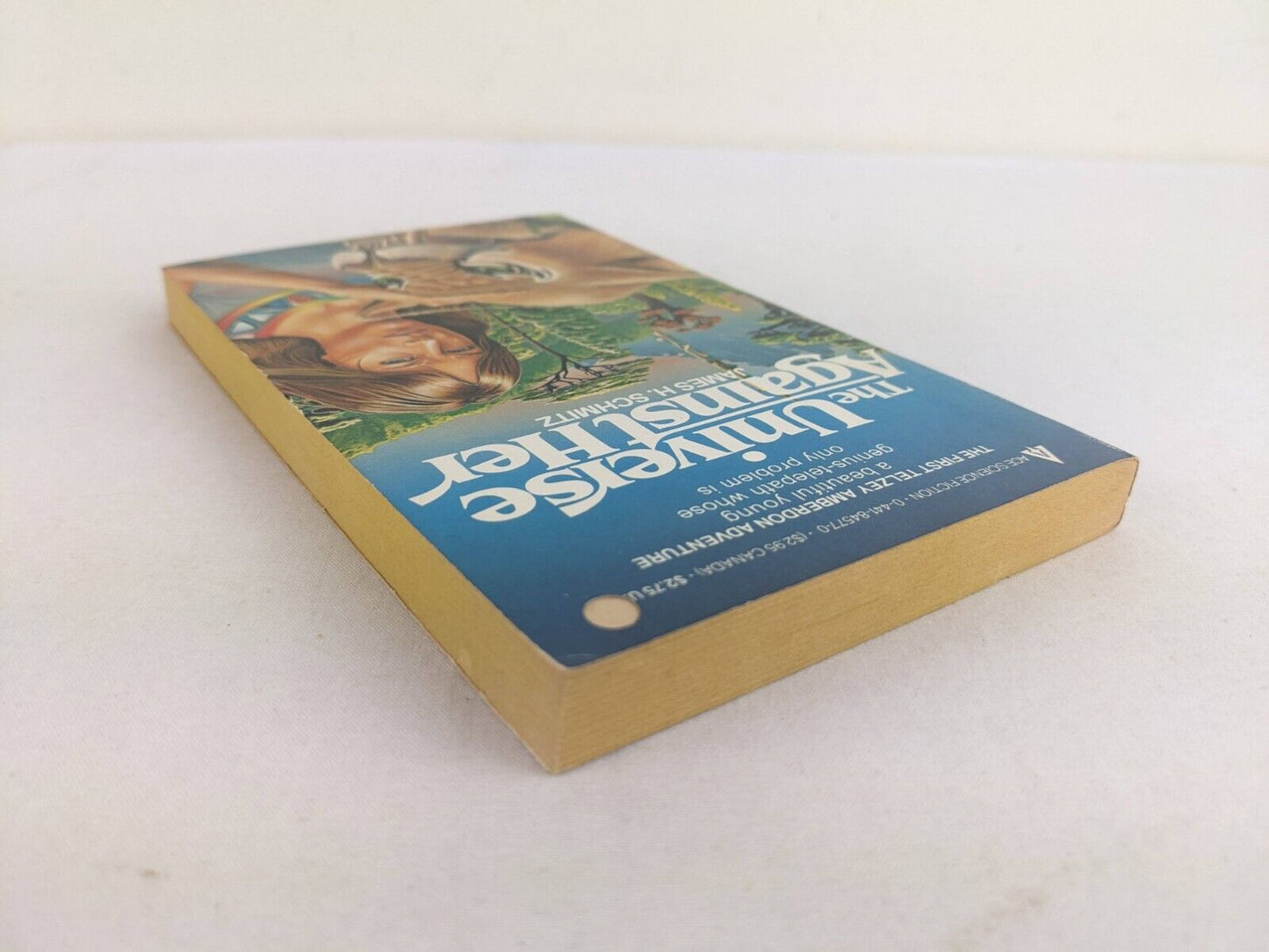 The universe against her by James H. Schmitz 1984 Telzey and Trigger