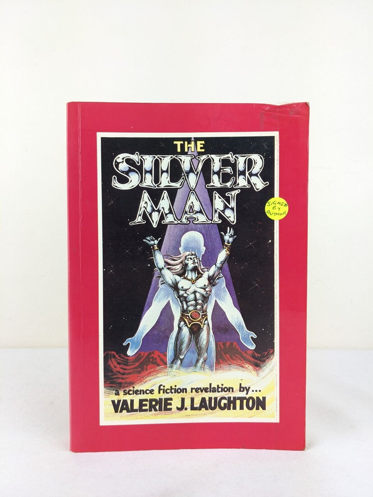 The silver man by Valerie J. Laughton 1984 Signed by Author