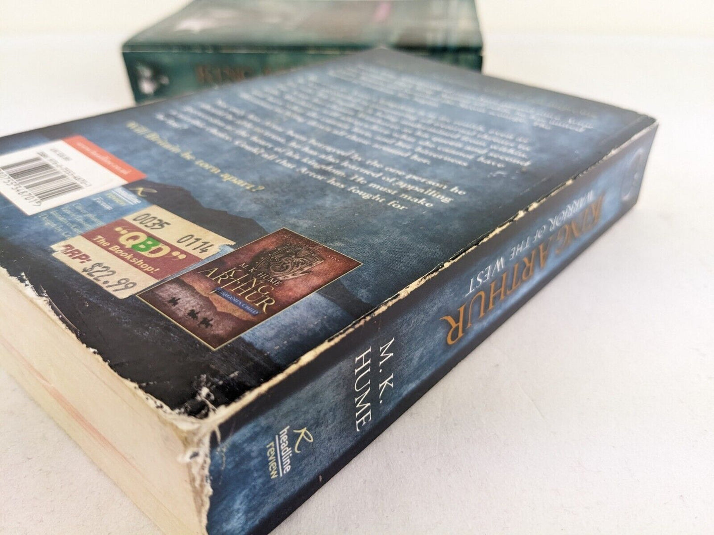 King Arthur by M.K. Hume 2009 Warrior of the west & The bloody cup