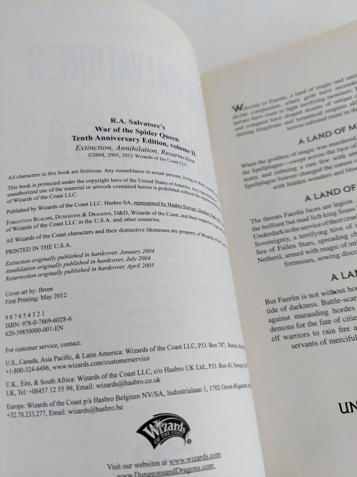 War of the spider queen omnibus volume 2 Tenth anniversary - R.A. Salvatore 2012