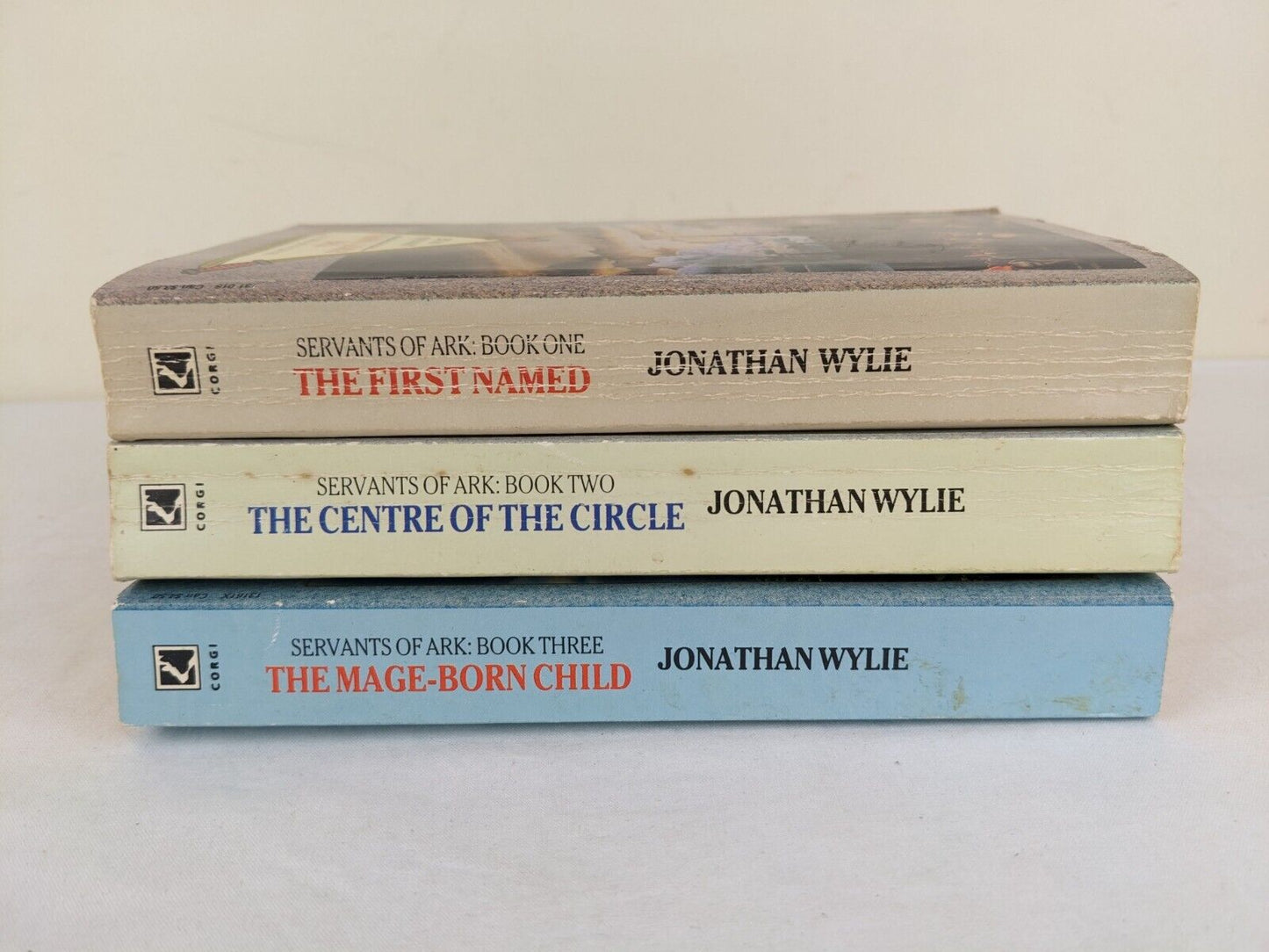 Servants of Ark trilogy by Jonathan Wylie 1987 - First named, Circle, Child