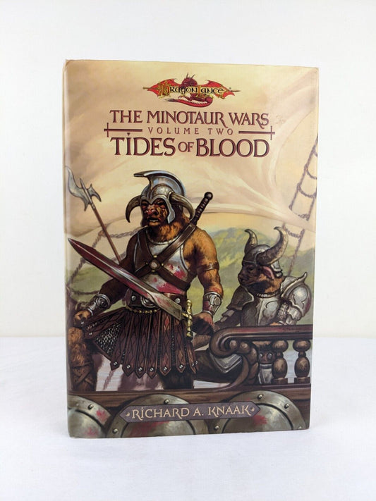 Tides of blood by Richard K. Knaak First Edition 2004 Hardcover Minotaur Wars