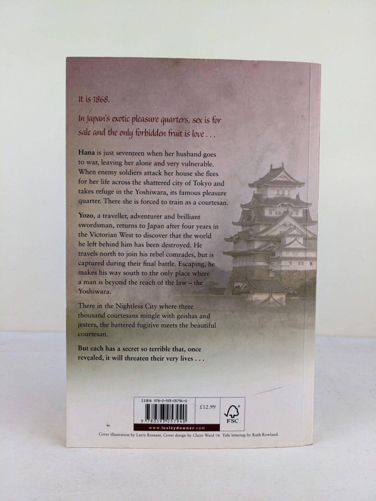 The courtesan and the samurai by Lesley Downer 2010