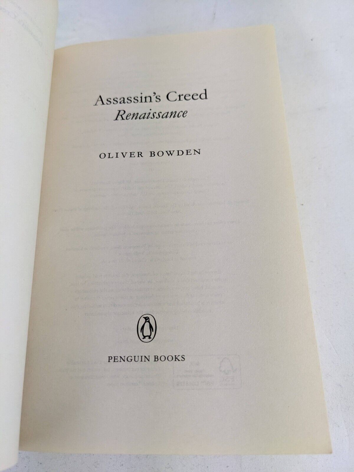 Assassin's Creed x 5 by Oliver Bowden & Christie Golden - Desert Oath, Heresy et