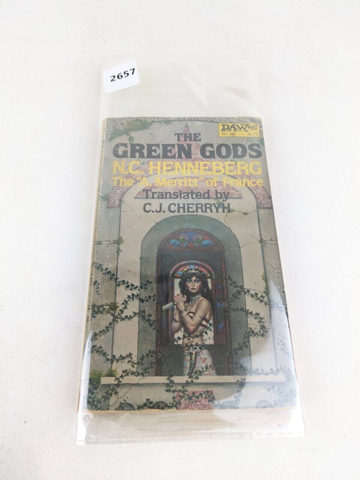 The green gods by N.C. Henneberg translated by C.J. Cherryh 1980 DAW SF