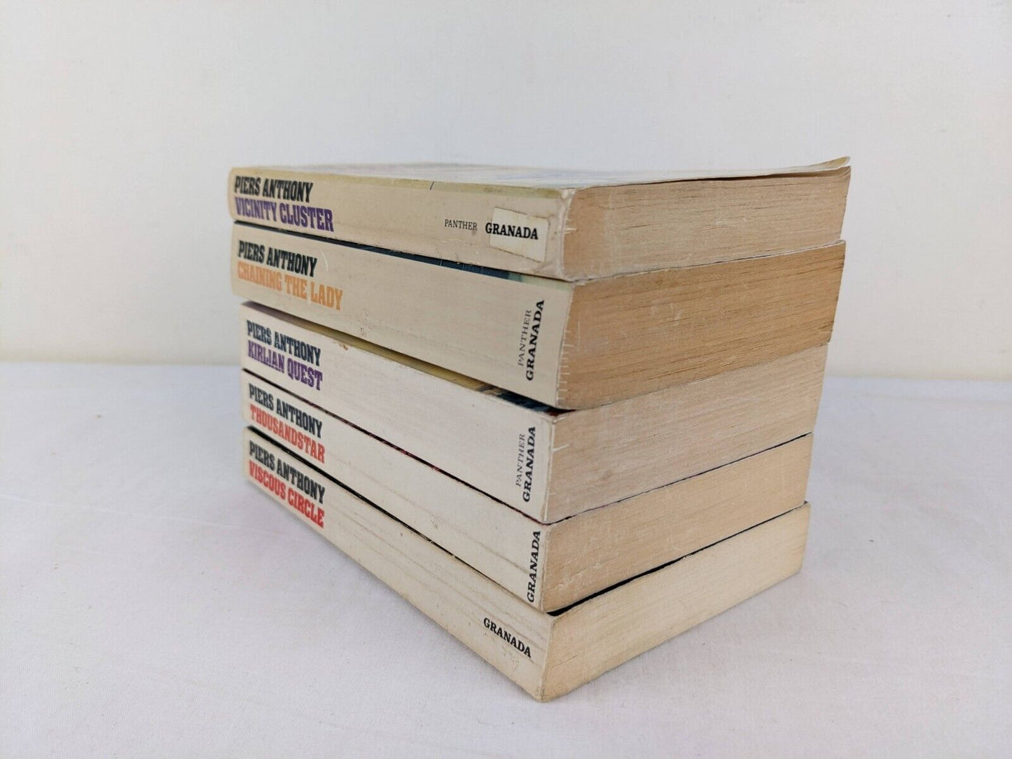 Pier's Anthony's Cluster complete  volume 1-5 1979 - Vicinity, Lady, Quest etc.