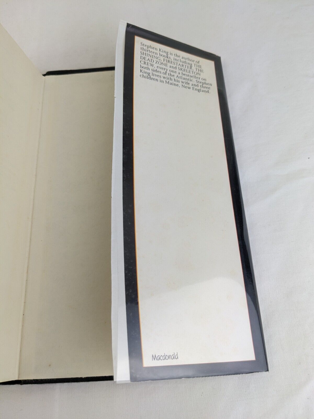 The eyes of the dragon by Stephen King 1987 Hardcover UK First Edition Macdonald