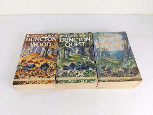 The duncton chronicles 1-3 by William Horwood - Wood, Quest & Found 1985