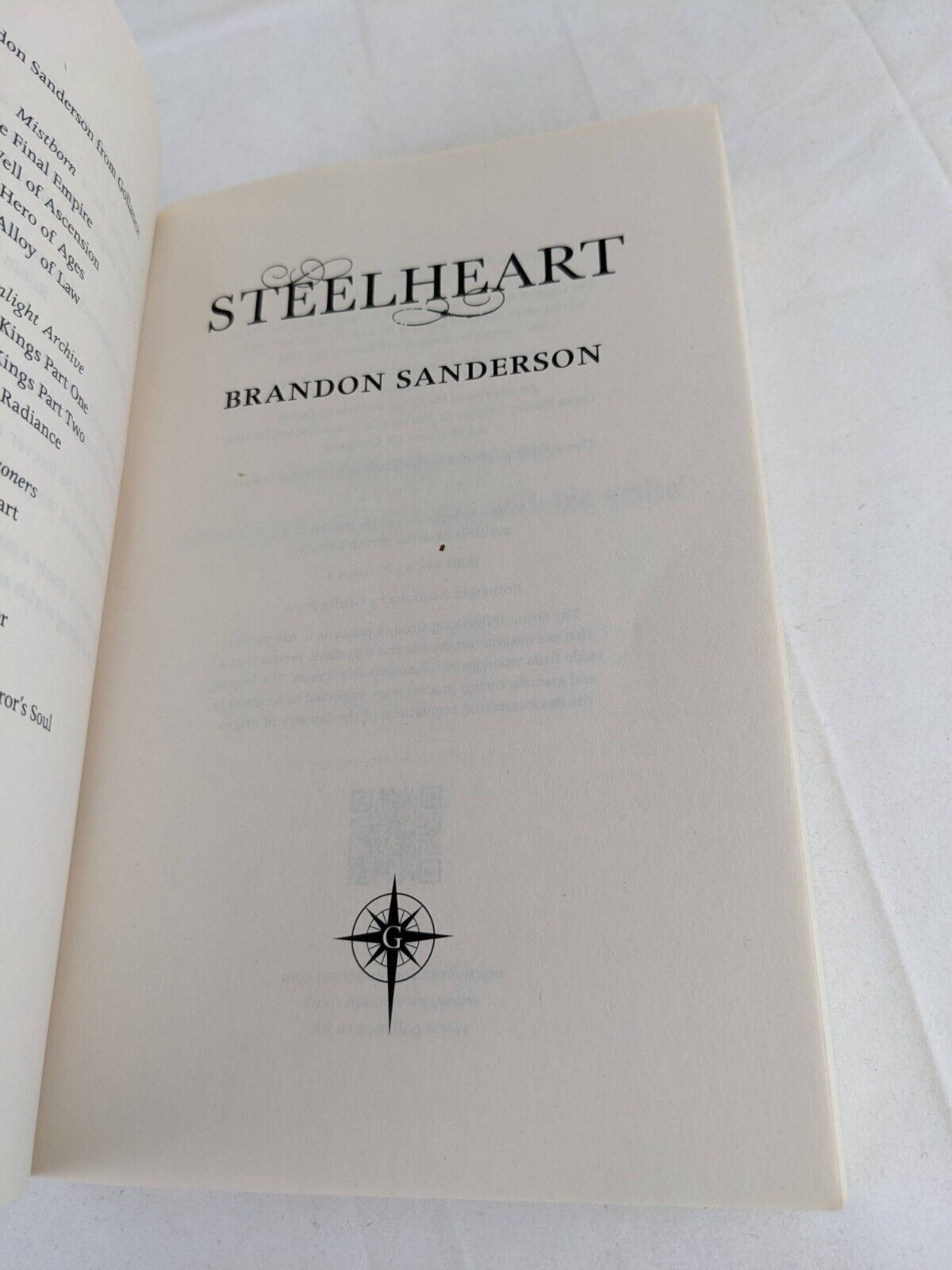 Steelheart by Brandon Sanderson 2014 The reckoners