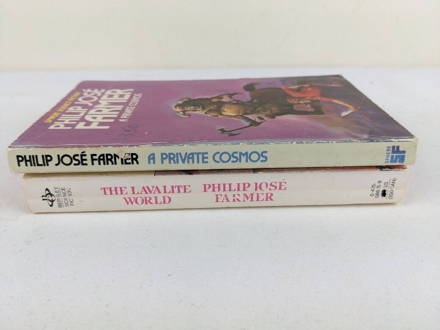 World of Tiers by Philip Jose Farmer 1978 Private Cosmos, Lavalite world