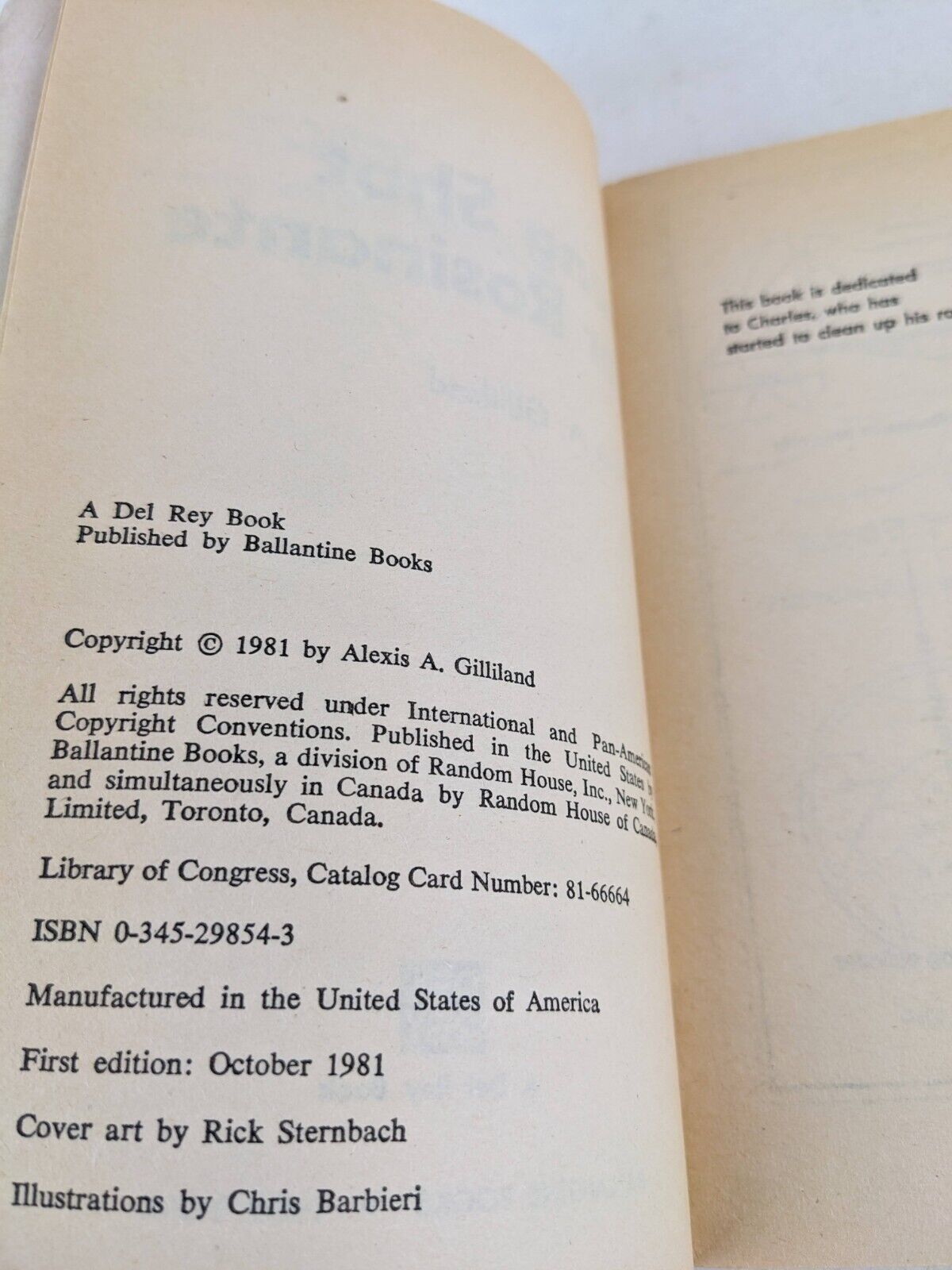Long shot for Rosinante by Alexis A. Gilliland 1981