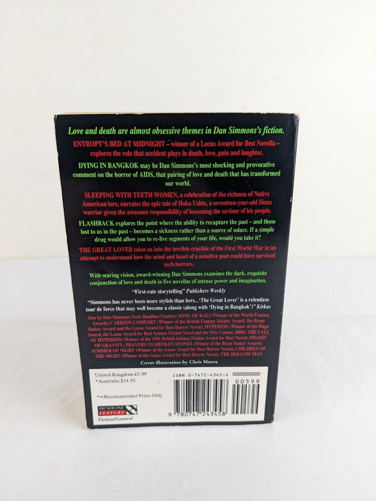 Lovedeath by Dan Simmons 1994