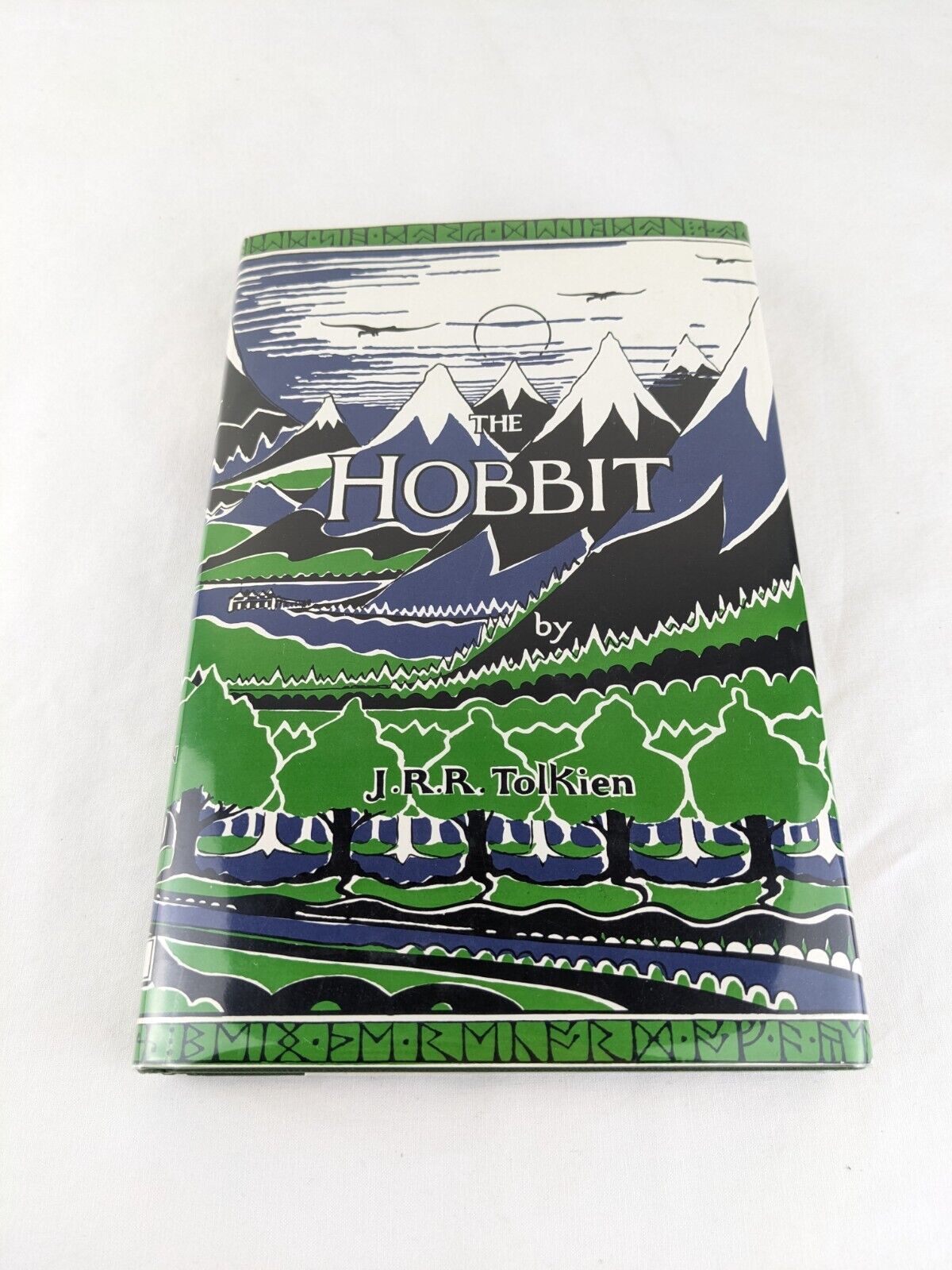 The hobbit by J.R.R. Tolkien Fourth Edition 1990 Hardcover Tolkien Illustrated