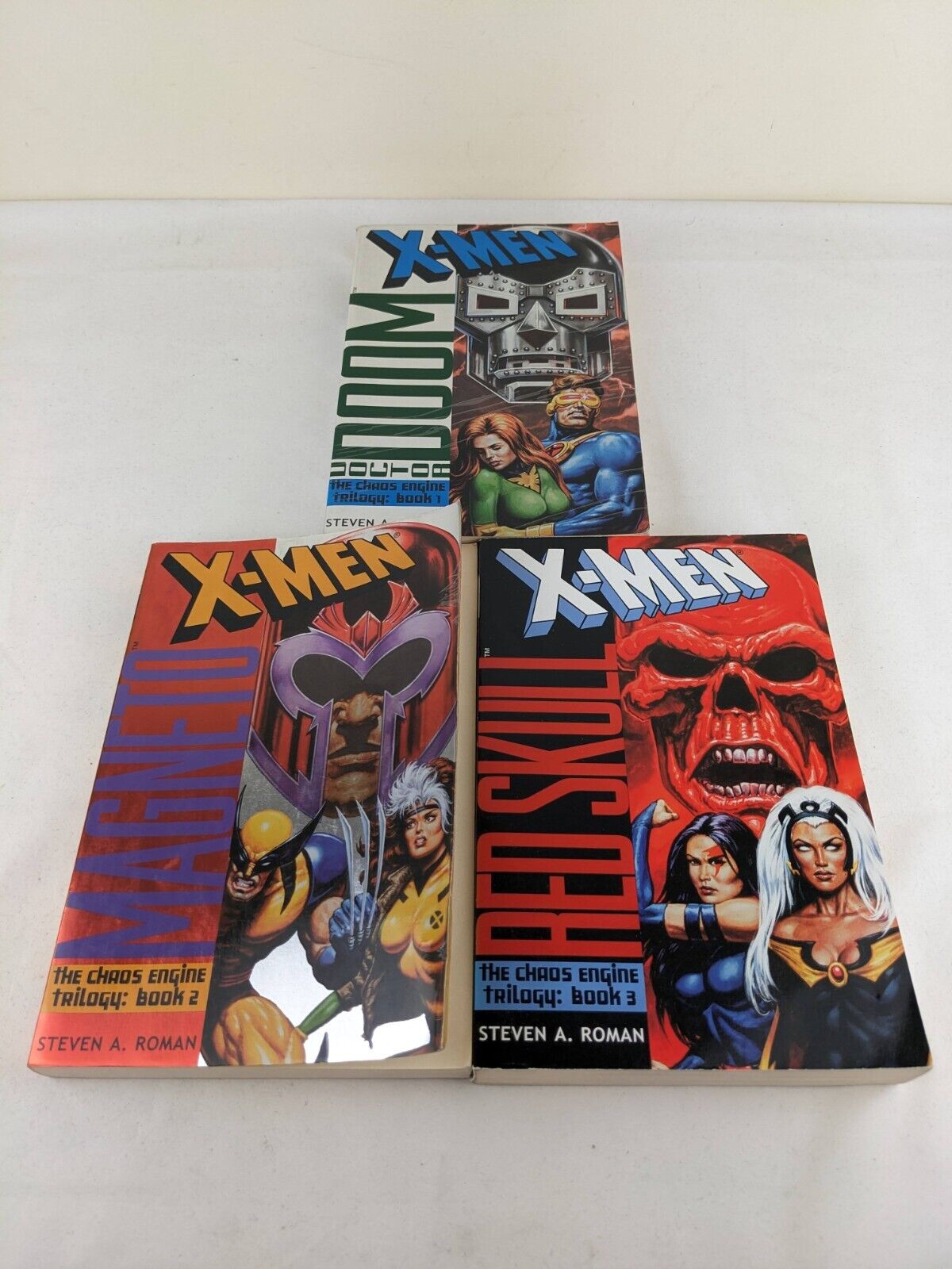 The Chaos Engine Series by Steven A. Roman 2000 Doctor Doom, Magneto & Red Skull