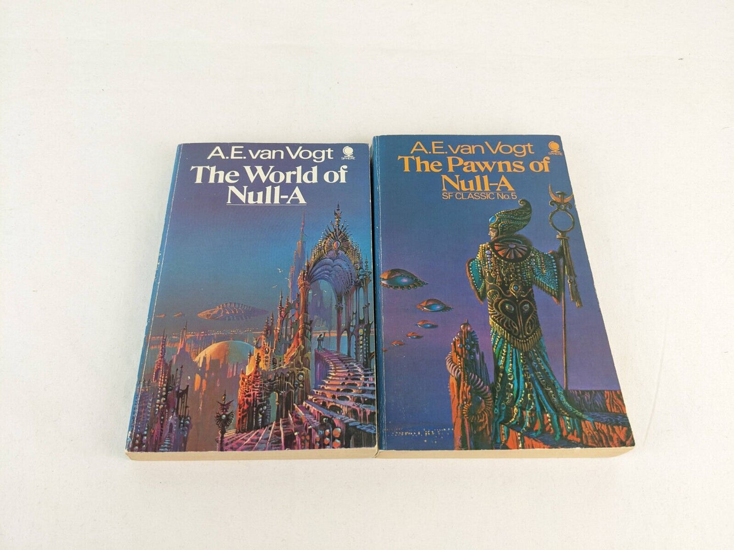 The world of Null-a & Pawns of Null-a by A.E. Van Vogt 1974