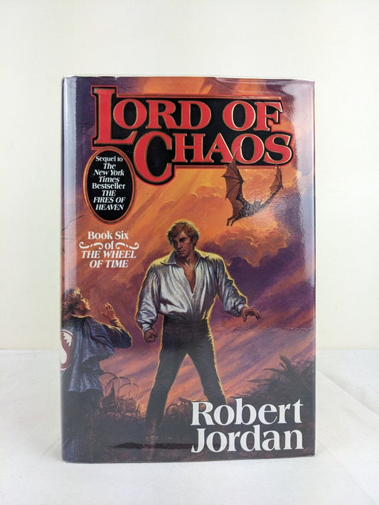 Lord of chaos by Robert Jordan 1994 First Trade Edition Hardcover Wheel of time