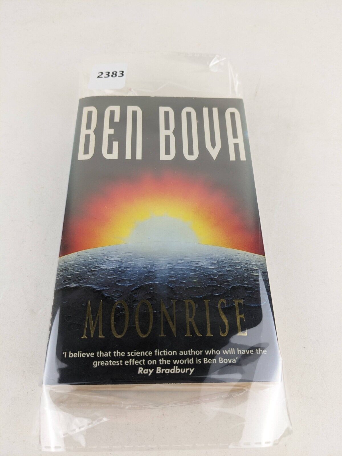 Moonrise by Ben Bova 1997 Signed by author