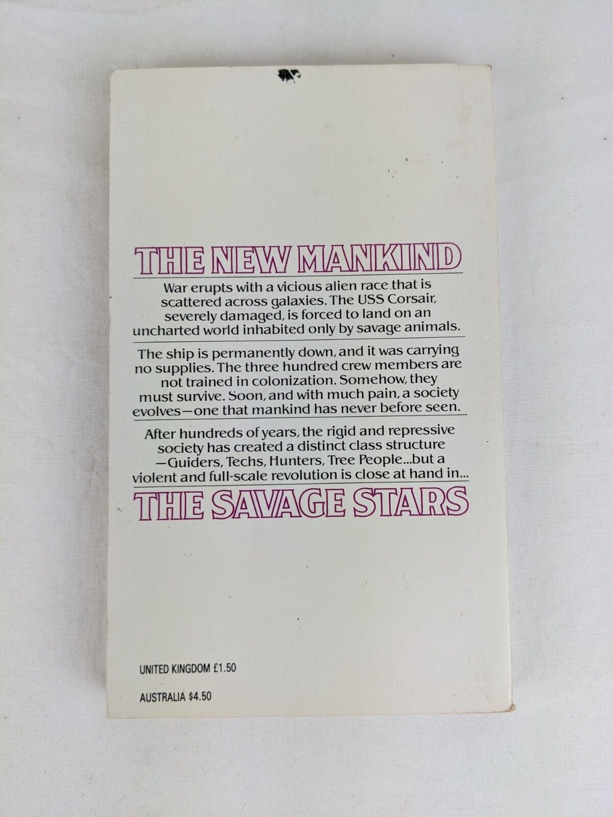 The savage stars by Richard Reinsmith 1983