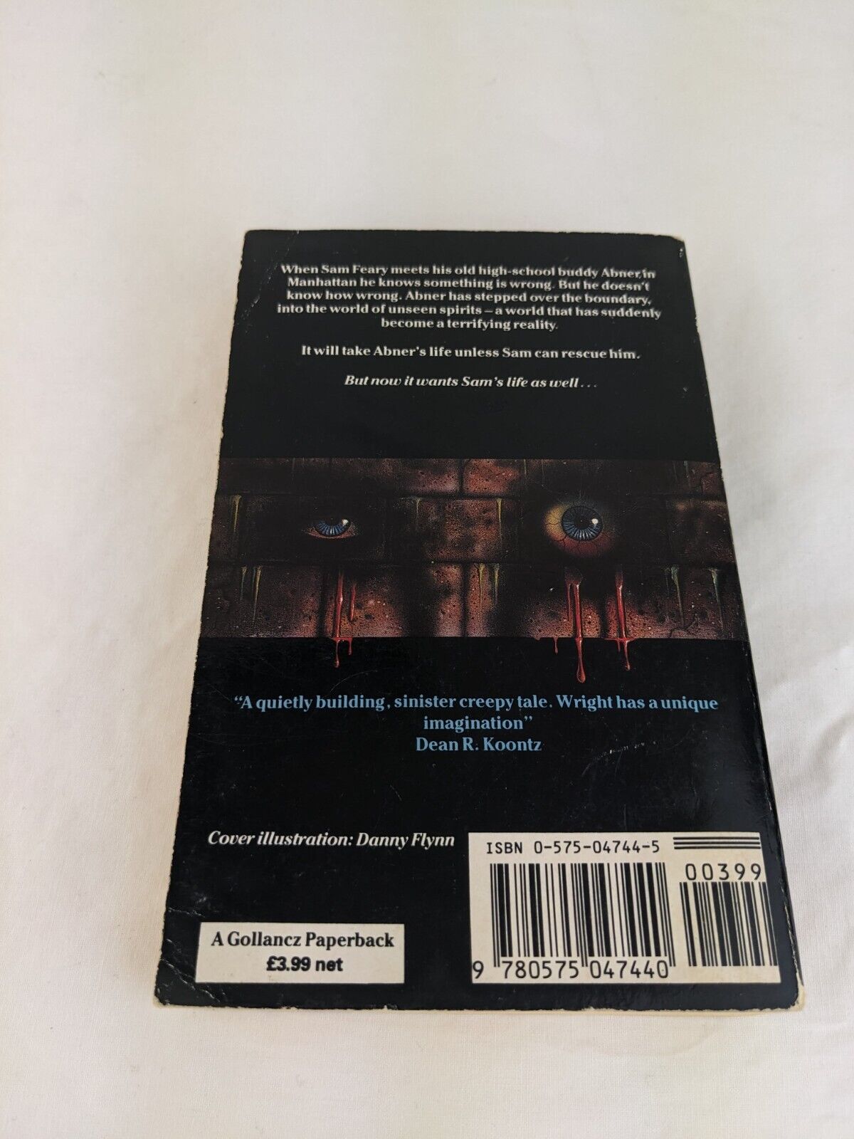 The waiting room by T.M. Wright 1990 Gollancz Horror