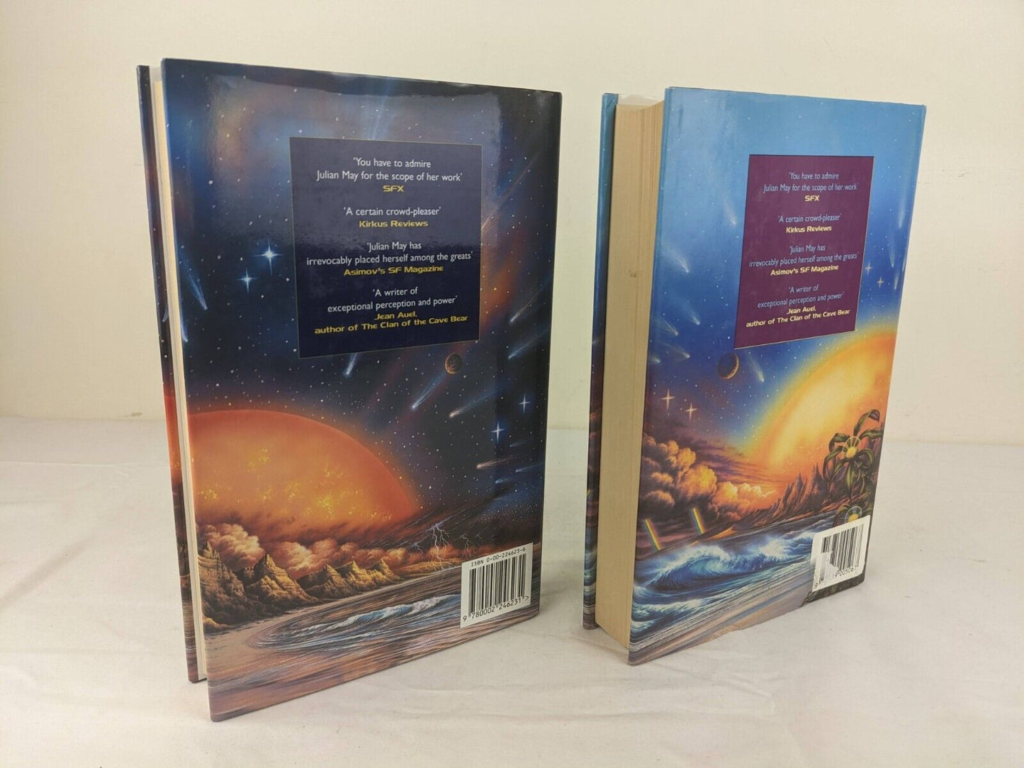 The rampart worlds:- Perseus Spur & Orion Arm by Julian May Hardcover 1998