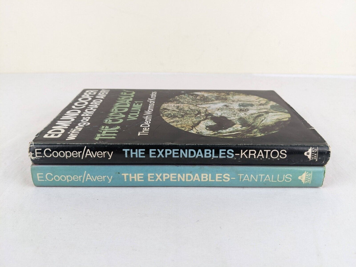 The expendables volume 1 & 2 by Edmund Cooper 1975 Hardcover Kratos / Tantalus