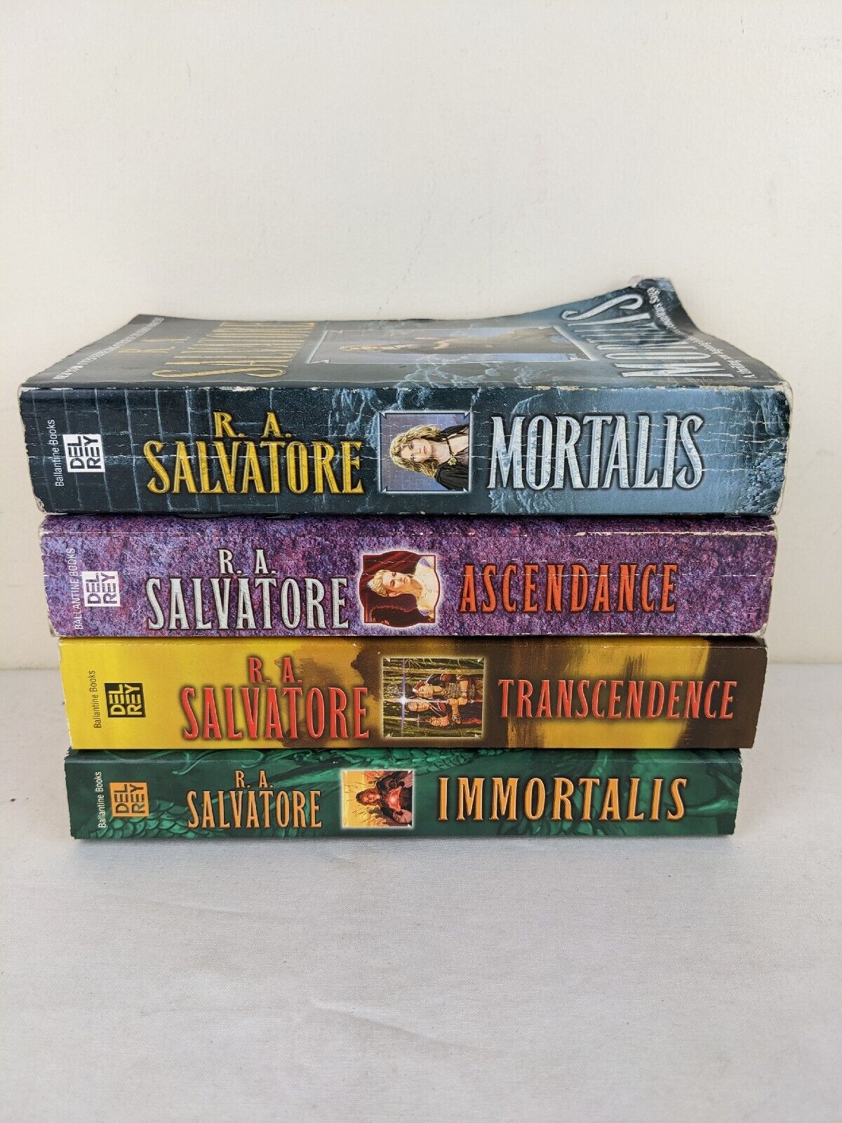 The Second Demonwars Saga By R.A. Salvatore 2001 - mortalis, ascendance etc.