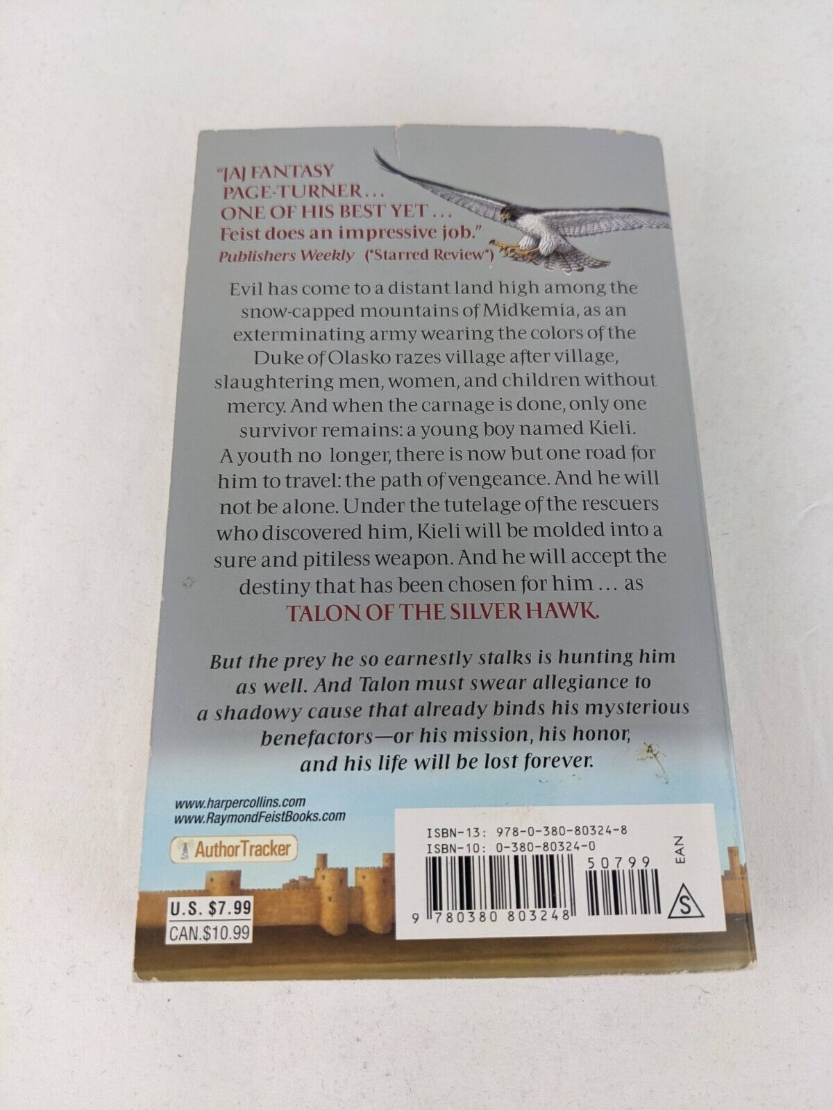 Talon of the silver hawk by Raymond E. Feist 2004 Conclave of shadows