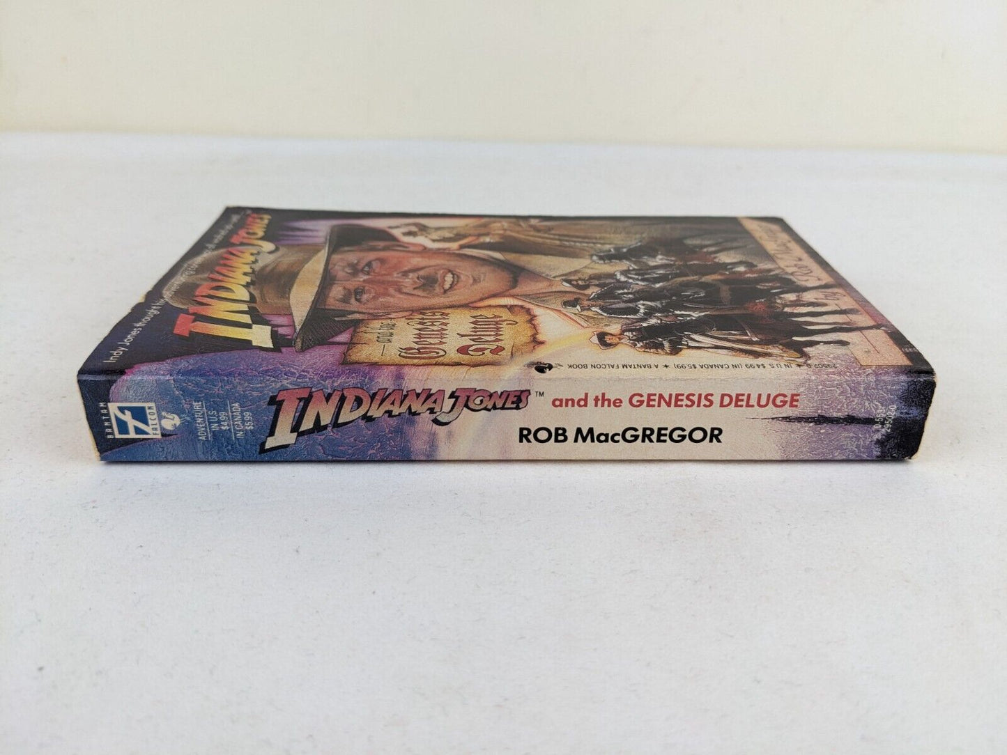 Indiana Jones and the Genesis Deluge by Rob MacGregor 1992 1st Edition/ Printing