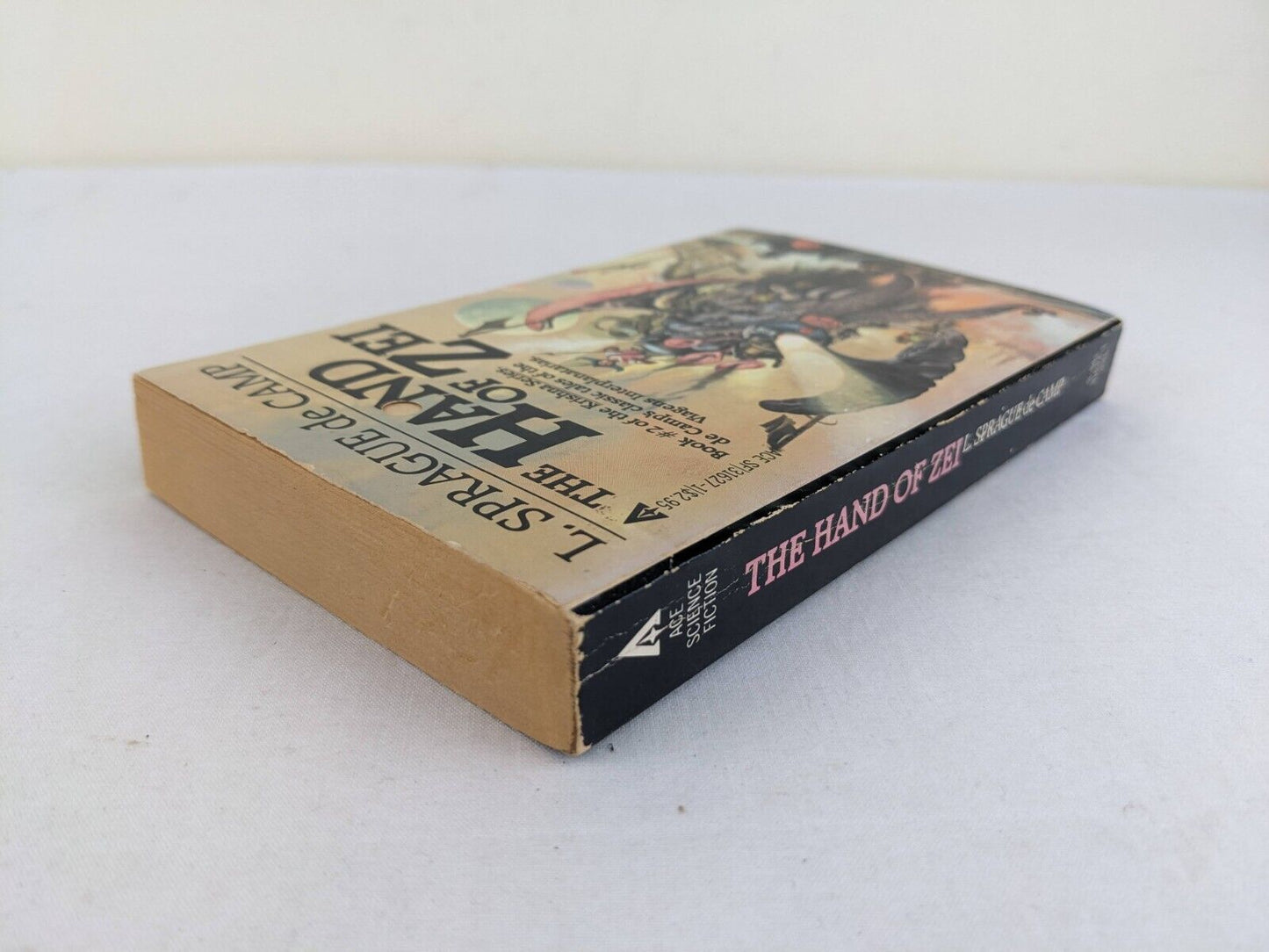 The hand of Zei by L. Sprague de Camp 1982  Viagens Interplanetarias