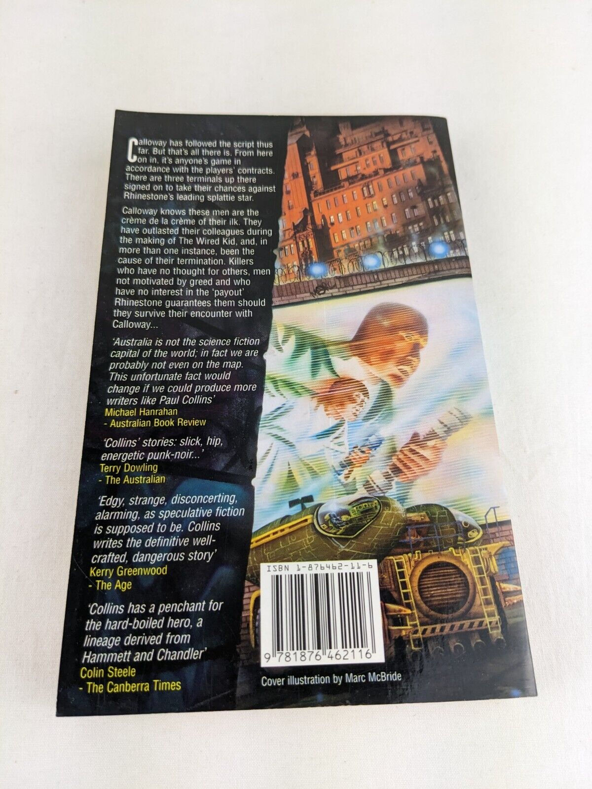 Cyberskin by Paul Collins 2000 - Signed by the author