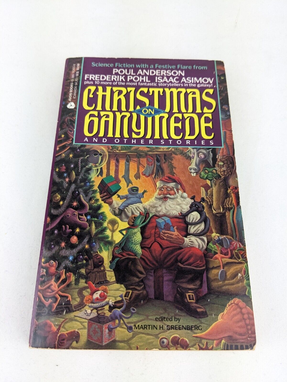 Christmas on Ganymede and Other Stories by Martin Greenberg 1990 First Printing