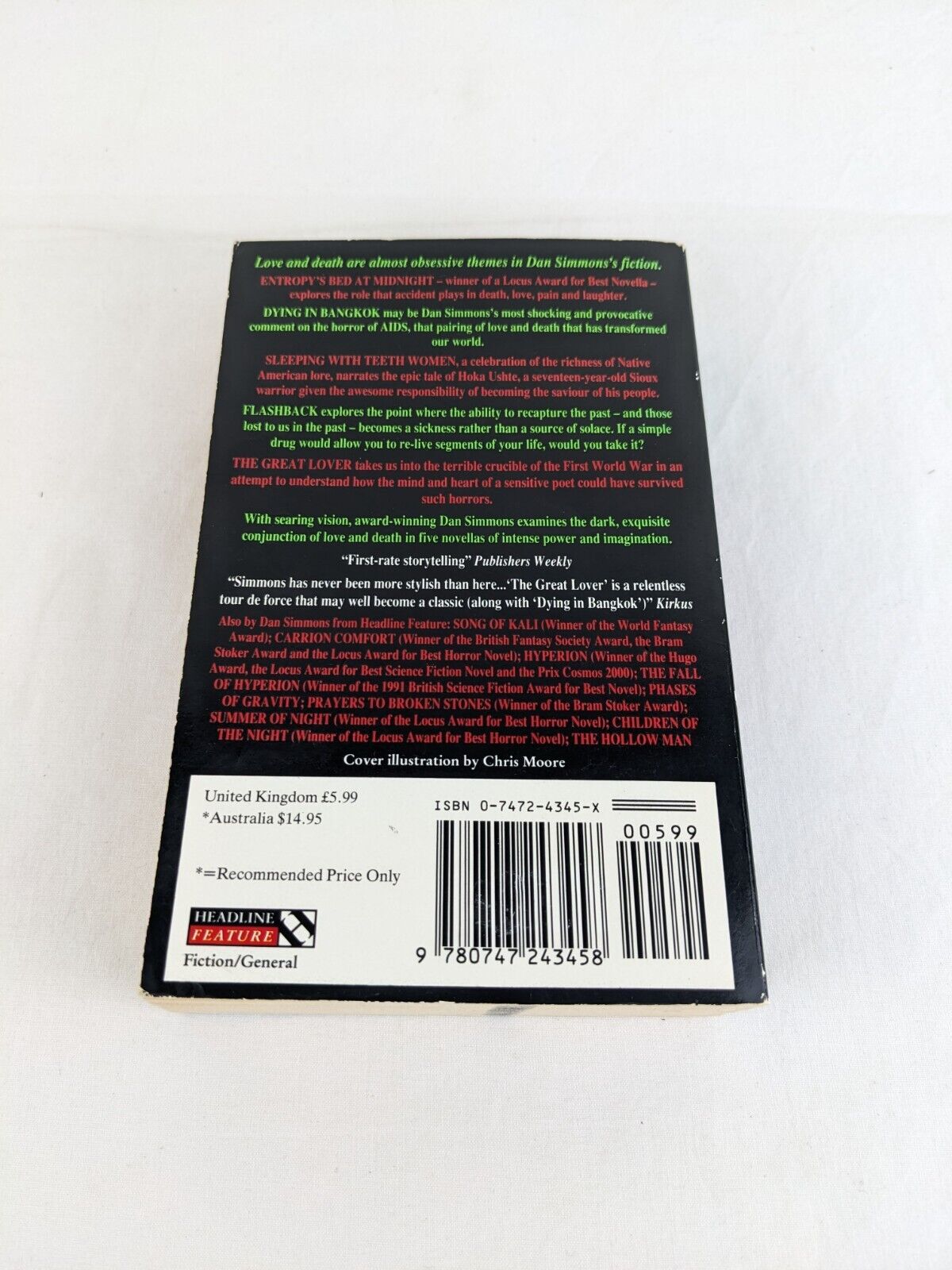 Lovedeath by Dan Simmons 1994