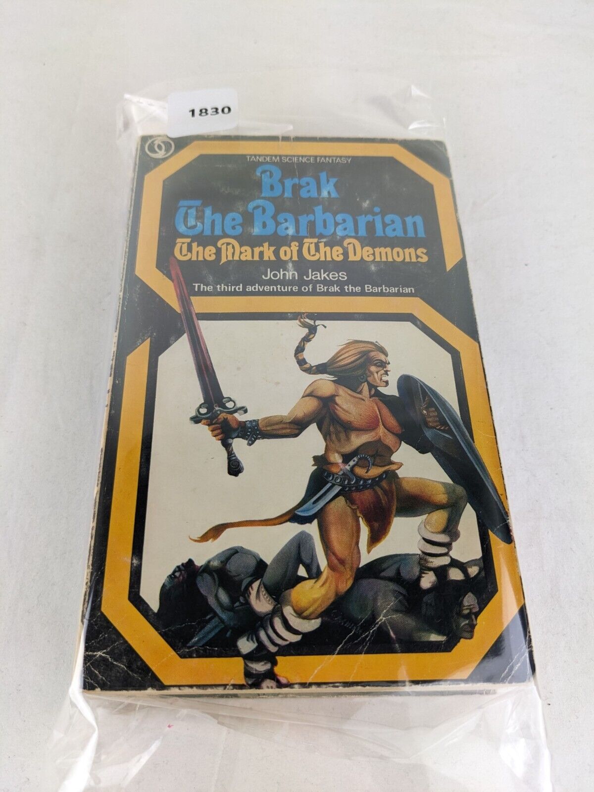 Brak the Barbarian by John Jakes 1976 Brak, The sorceress & Mark of the demons