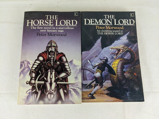 The horse lord & The demon lord by Peter Morwood 1983