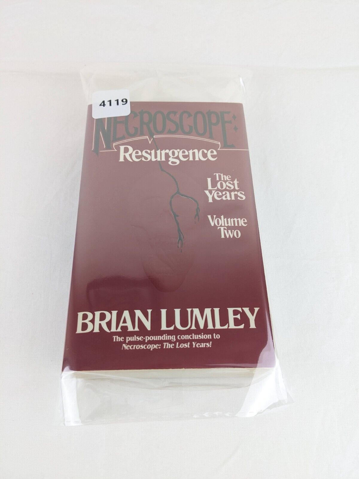 Necroscope: Resurgence - The lost years Volume two by Brian Lumley 1997